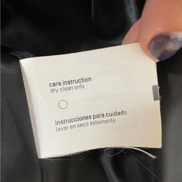 Esprit ~ Black Wool Blend Jacket ~ Toggle button closure ~ size Medium - Picture 12 of 12